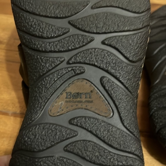 Born men leather sandal, size 10